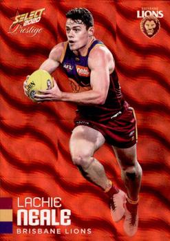 2020 Select Footy Stars Prestige - Red Parallel #18 Lachie Neale Front